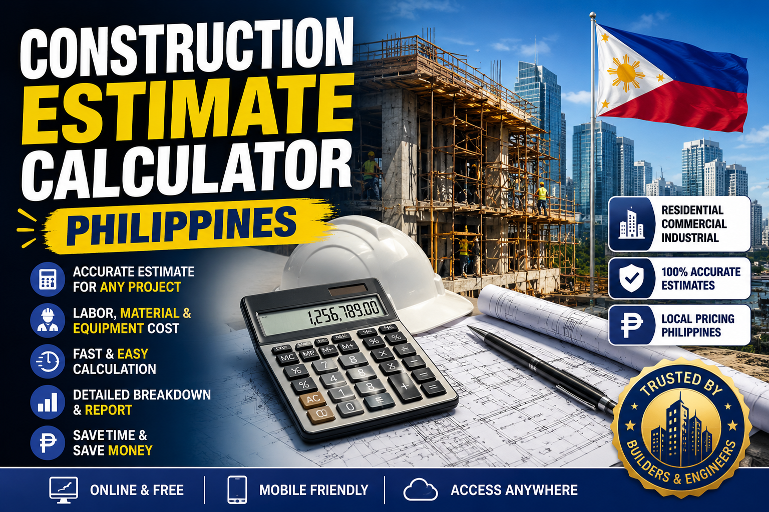 Construction Estimate Calculator Philippines