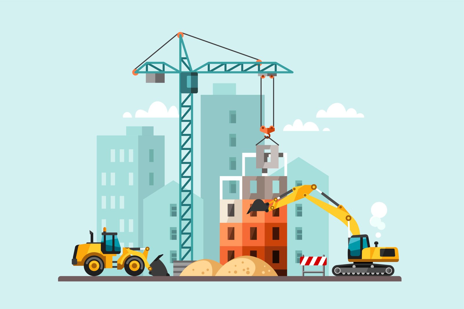 Construction budget planning for house building project